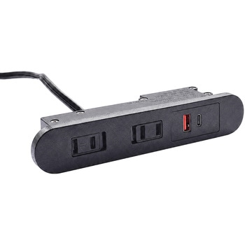 注文コード:04358659 Type-C付き埋め込み電源タップ - マリンテック
