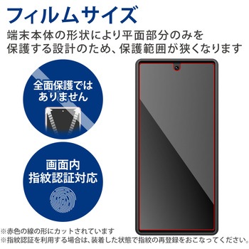 注文コード:04387470 Google Pixel 6a フィルム 高透明 指紋防止 抗菌 指紋認証対応 エアーレス - エレコム