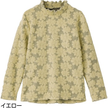 822438 背中ゆったり着心地表起毛Tシャツ ケアファッション