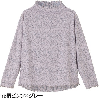 822435 後ろ長めリバーシブルTシャツ ケアファッション