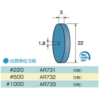 ゴム砥石 アルゴファイルジャパン