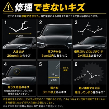 注文コード:04538178 ウインドガラスのキズ修理セット - AUG