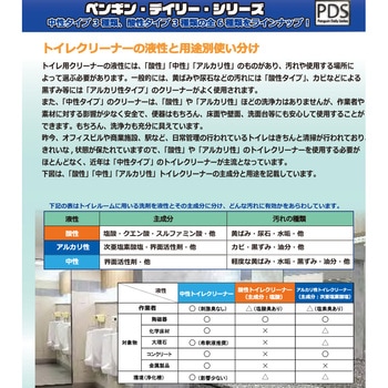 注文コード:04554492 中性トイレマルチクリーナー - ペンギンワックス