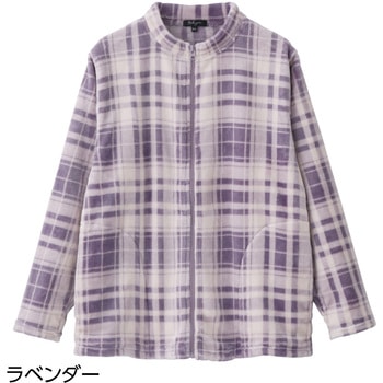 822432 シルキーフリースジャケット ケアファッション