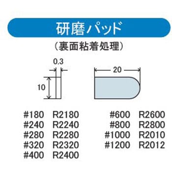 研磨パッド (サンドペーパーチップ) アルゴファイルジャパン