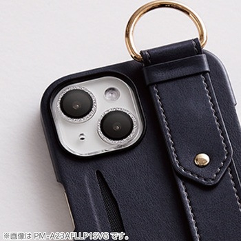 注文コード:04820518 iPhone 16 Pro / 16 Pro Max カメラフィルム ガラス カメラ全体保護 グリッター 高透明 表面硬度10H 指紋防止 - エレコム
