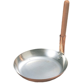 銅 親子鍋(柄付)東型 16.5cm 丸新銅器