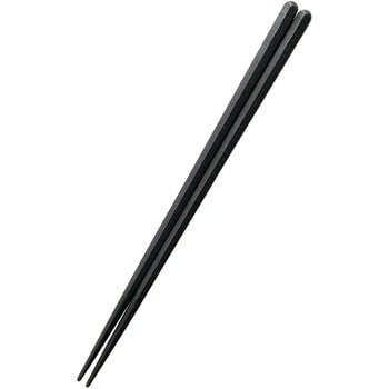 六角箸 22cm 黒 90030150 福井クラフト