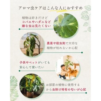 注文コード:04858222 水でうすめてミストする植物のためのアロマ虫ケア - 日東エフシー