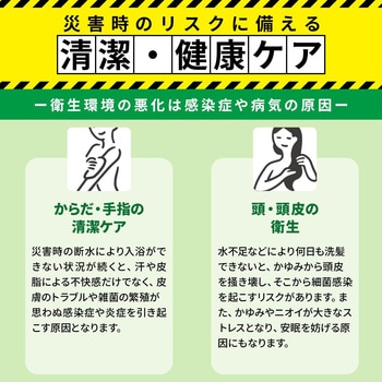 注文コード:04859150 【水・お湯不要】せいけつケアセット 泡タイプ お湯のいらない泡シャンプー 泡でさっぱりからだふき 日本製 - ピジョンタヒラ