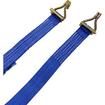 注文コード:04870061,04870648,04870937 GCラッシングベルト 青 レール/Jフック 使用荷重1,000kg 幅50mm×長さ0.5+3m/5m/7m - グリーンクロス