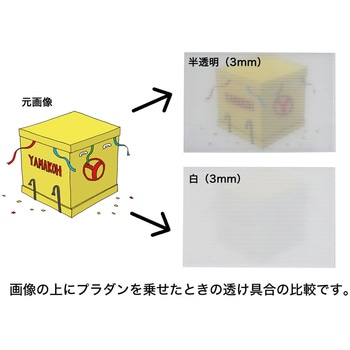 注文コード:04872529 プラダンシート 450x900 厚3mm 白 10枚入 - プラダンのヤマコー