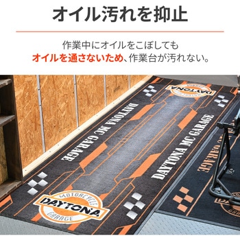 注文コード:04873089 MCガレージ フロアマット - DAYTONA(デイトナ)