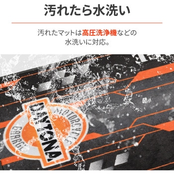 注文コード:04873089 MCガレージ フロアマット - DAYTONA(デイトナ)