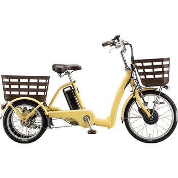 注文コード:04880229 ラクットワゴン 前20型/後16型 電動アシスト自転車 2027年モデル【完成組立品】 - BRIDGESTONE(ブリヂストン)