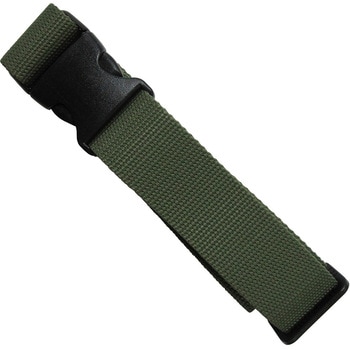 PPワンタッチベルト38mm カーキ KS-50 角利(角利産業)