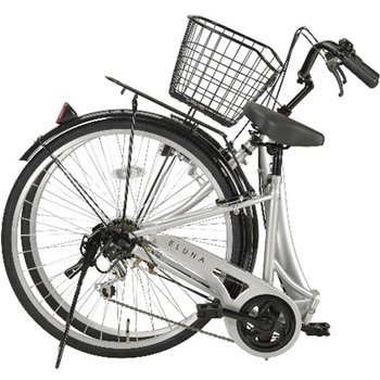 注文コード:04889058 エルナ オートライト折りたたみ自転車26インチ外装6段 - CAPTAIN STAG