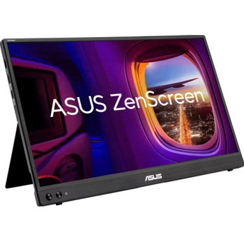 注文コード:04894719 液晶モニタ 16インチ ポータブルモニター/フルHD/IPSパネル/パススルー給電/自動回転/三脚/フリッカーフリー/3年保証 MB16AHVE - ASUS(エイスース)