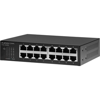 FXG-16IMD 16ポート 1000BASE-T DIPスイッチ搭載 アンマネージドスイッチ プラネックスコミュニケーションズ