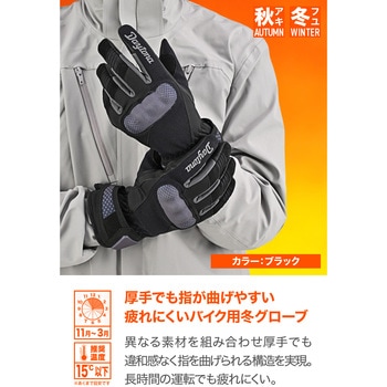 注文コード:04953406,04953607,04954201,04953650 DG-040 ミドルプロテクトウィンターグローブ - DAYTONA(デイトナ)
