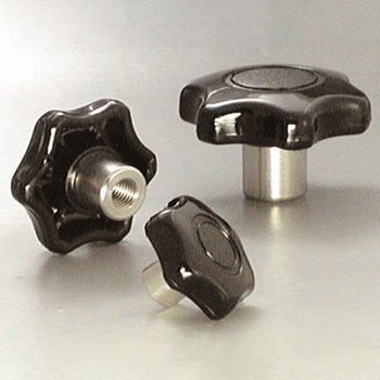 エンプラノブ ステンレス PKー50-Tーsus M10 ネジ深さ16mm MIYOSHI(小西製作所)