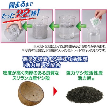 注文コード:05043582 セルレット 携帯用トイレ ミニセル (5個入) - 後藤