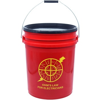 注文コード:05049620 エレクトリシャン 5gal バケット フタ付き - TDD BUCKET