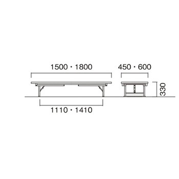 注文コード:05081460,05081469,05081451,05081478,05081521,05081530,05081496,05081505,05081435,05081487,05081426,05081539 ミーティングテーブル KZBシリーズ ニシキ工業