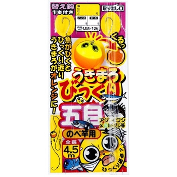 注文コード:05097089,05099268 うきまろビックリ五目仕掛 のべ竿用 - がまかつ Gamakatsu