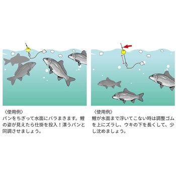 注文コード:05098297,05099338 うきまろ パン鯉仕掛 - がまかつ Gamakatsu