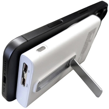 注文コード:05135221 リン酸鉄モバイルバッテリー5000mAh マグセーフ、スタンド、インジケーター付 WH MBLS5000MGSWH - エアージェイ