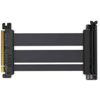 注文コード:05135248 ライザーケーブル PCIe 4.0x16 PCIe Riser Cable(PCIe4) ブラック AB-RC200-B1 - NZXT
