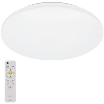 注文コード:05286877 LEDシーリングライト 調光調色 リモコン付 - オーム電機