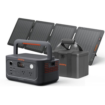 注文コード:05298016 Jackery Solar Generator ポータブル電源600New+収納バッグS+ソーラーパネル101Air - Jackery(ジャクリ)