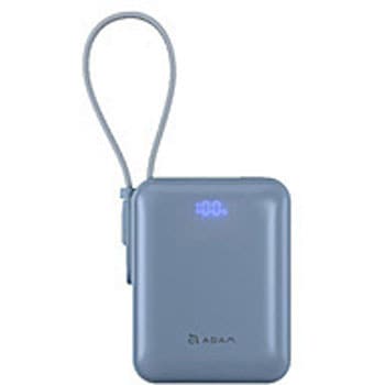 注文コード:05329069 ケーブル内蔵型ウルトラコンパクトモバイルバッテリー10000mAh APBADVTQBL - ADAM elements