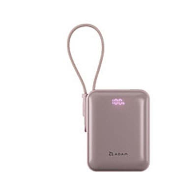注文コード:05329112 ケーブル内蔵型ウルトラコンパクトモバイルバッテリー10000mAh APBADVTQPK - ADAM elements