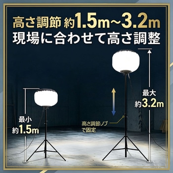 注文コード:05491189 LEDバルーンライト 500W オールイン1ケース AirGlow EVO - グリーンクロス