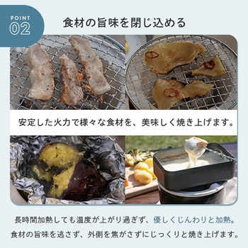 注文コード:05662452 LOGOS×萬古焼 卓上水コンロ - ロゴス