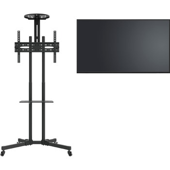 注文コード:05668551 【スタンドセット】液晶ディスプレイ 50型/3840×2160/HDMI×2、DP×2/ブラック/スピーカー有/2年保証/JN-V50U+自立スタンドJN-3275-JRSAセット - JAPANNEXT