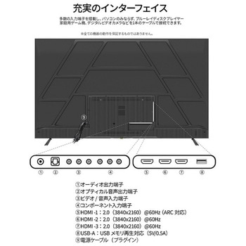 注文コード:05668569 【スタンドセット】液晶ディスプレイ 75型/3840×2160/HDMI×3/ブラック/スピーカー有/2年保証/JN-IPS75U-M+自立スタンドJN-3275-90JRFセット - JAPANNEXT