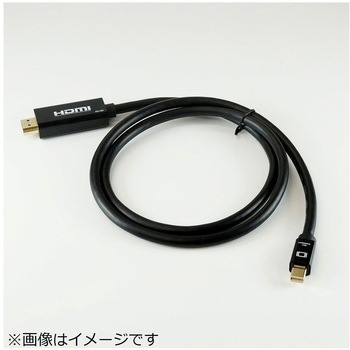注文コード:05668989 映像変換ケーブル Mini DisplayPort→HDMI変換ケーブル 2m - ホーリック
