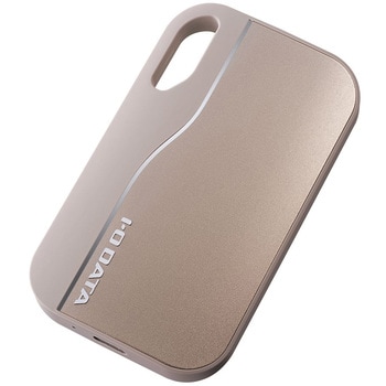 注文コード:05688756 USB 20Gbps(USB 3.2 Gen2×2)USB-C/USB-A対応 ポータブルSSD 1TB シャンパンゴールド - I ・O DATA(アイオーデータ)
