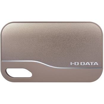 注文コード:05688756 USB 20Gbps(USB 3.2 Gen2×2)USB-C/USB-A対応 ポータブルSSD 1TB シャンパンゴールド - I ・O DATA(アイオーデータ)