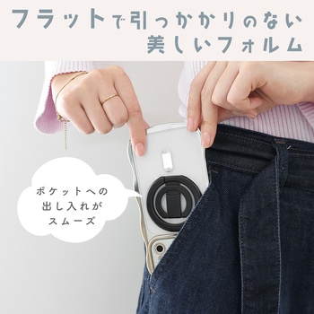 注文コード:05730151,05729722 スマホリングスタンド 3Way 両面マグネット - MOTTERU