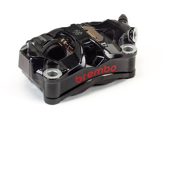 STYLEMA ラジアル モノブロック 4P キャリパー ブラックペイント レッドロゴ 右 brembo