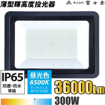 注文コード:05799338 300W薄型輝高度投光器 - 富士倉