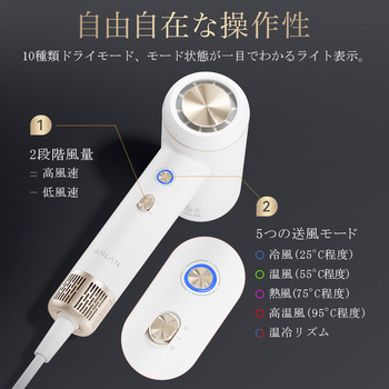 注文コード:05825010 ANLAN ダブルケアドライヤーSE - ANLAN