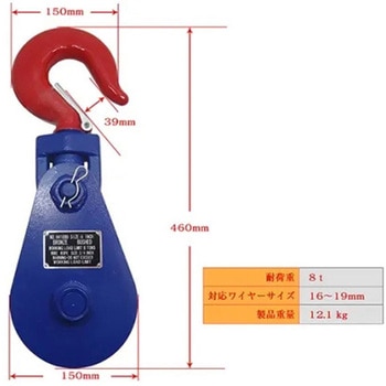 スナッチブロック 8トン FELIX