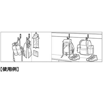 注文コード:05881902 ジャンボフック - LAMP(スガツネ工業)