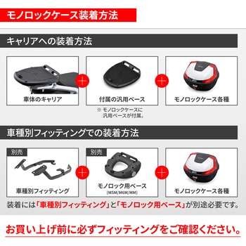 注文コード:05954501 GIVI B45B+D モノロック - GIVI(ジビ)